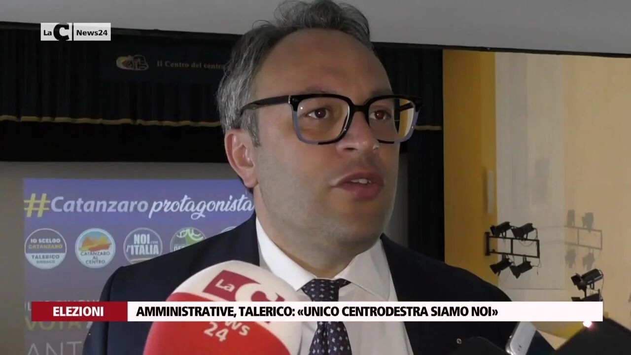 Elezioni Catanzaro, Talerico: «Unico centrodestra siamo noi»