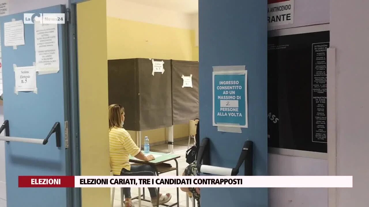 Elezioni Cariati, tre i candidati contrapposti