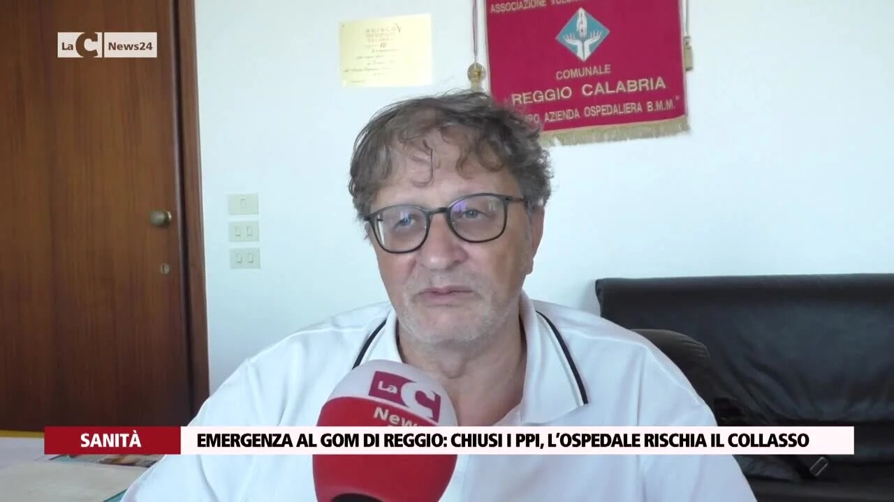 Emergenza al Gom di Reggio chiusi i Ppi, l’ospedale rischia il collasso