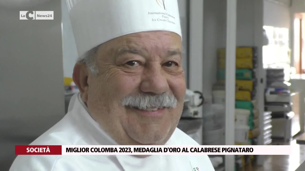 Miglior colomba 2023, medaglia d'oro al calabrese Pignataro