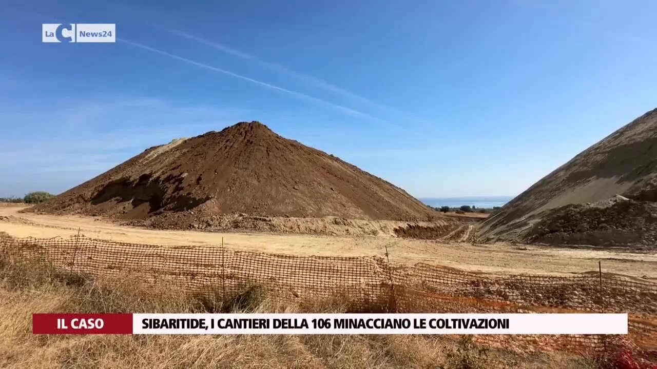 Sibaritide, i cantieri della 106 minacciano le coltivazioni