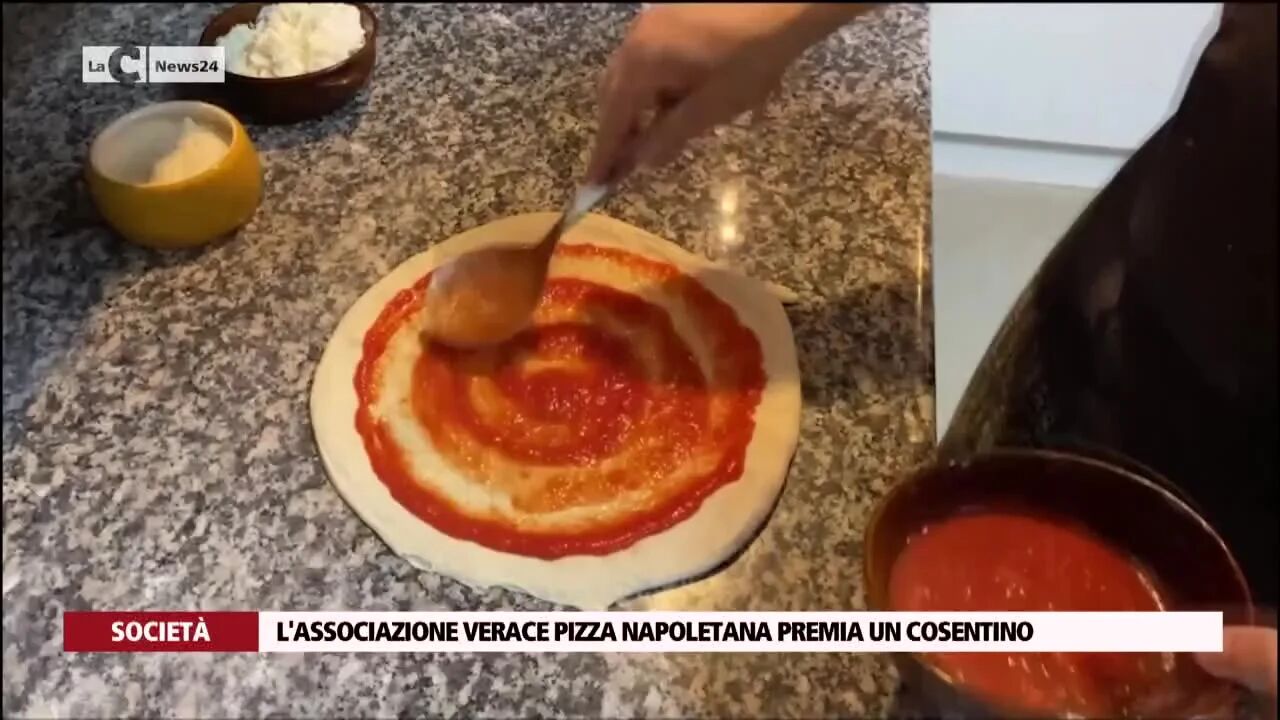 L'Associazione verace pizza napoletana premia un cosentino