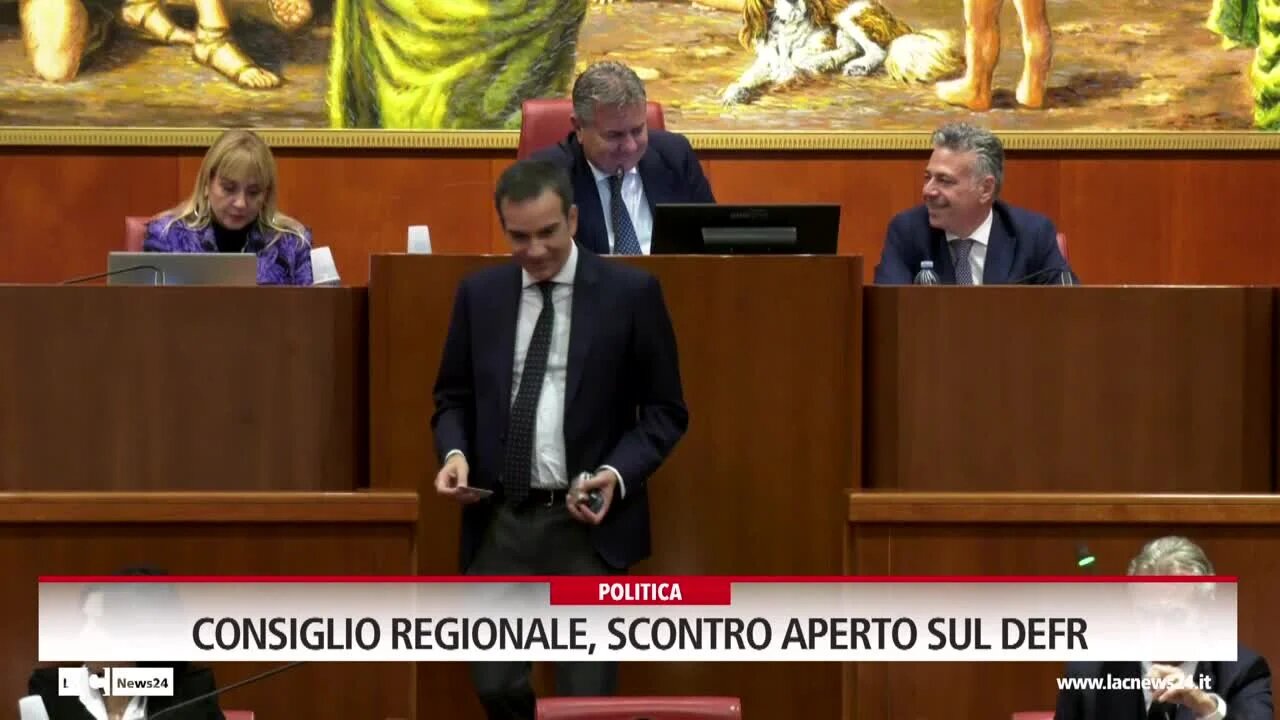 Consiglio regionale, scontro aperto sul Defr