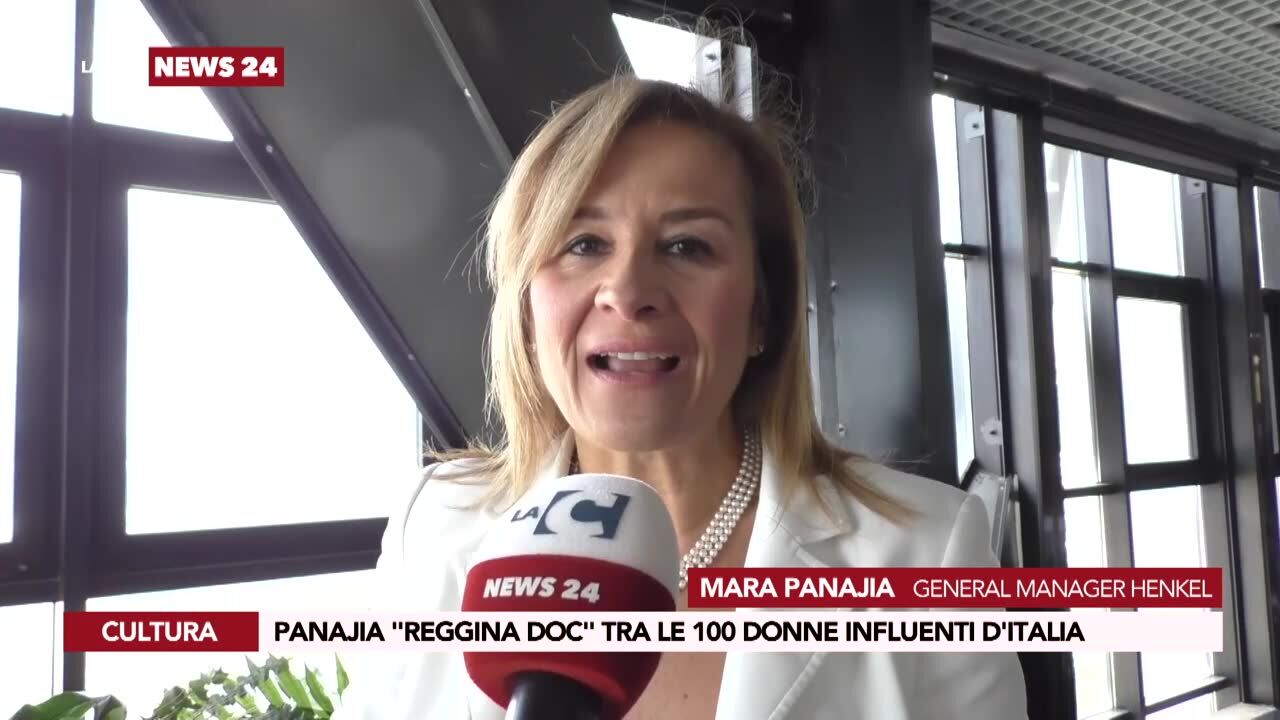 Panajia "Reggina doc" tra le 100 donne influenti d'Italia