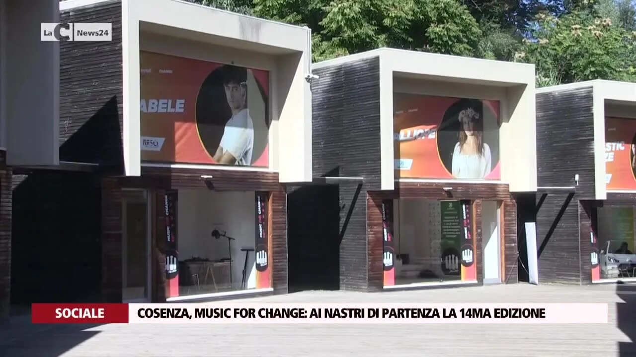 Cosenza, Music for Change: ai nastri di partenza la 14ma edizione\t