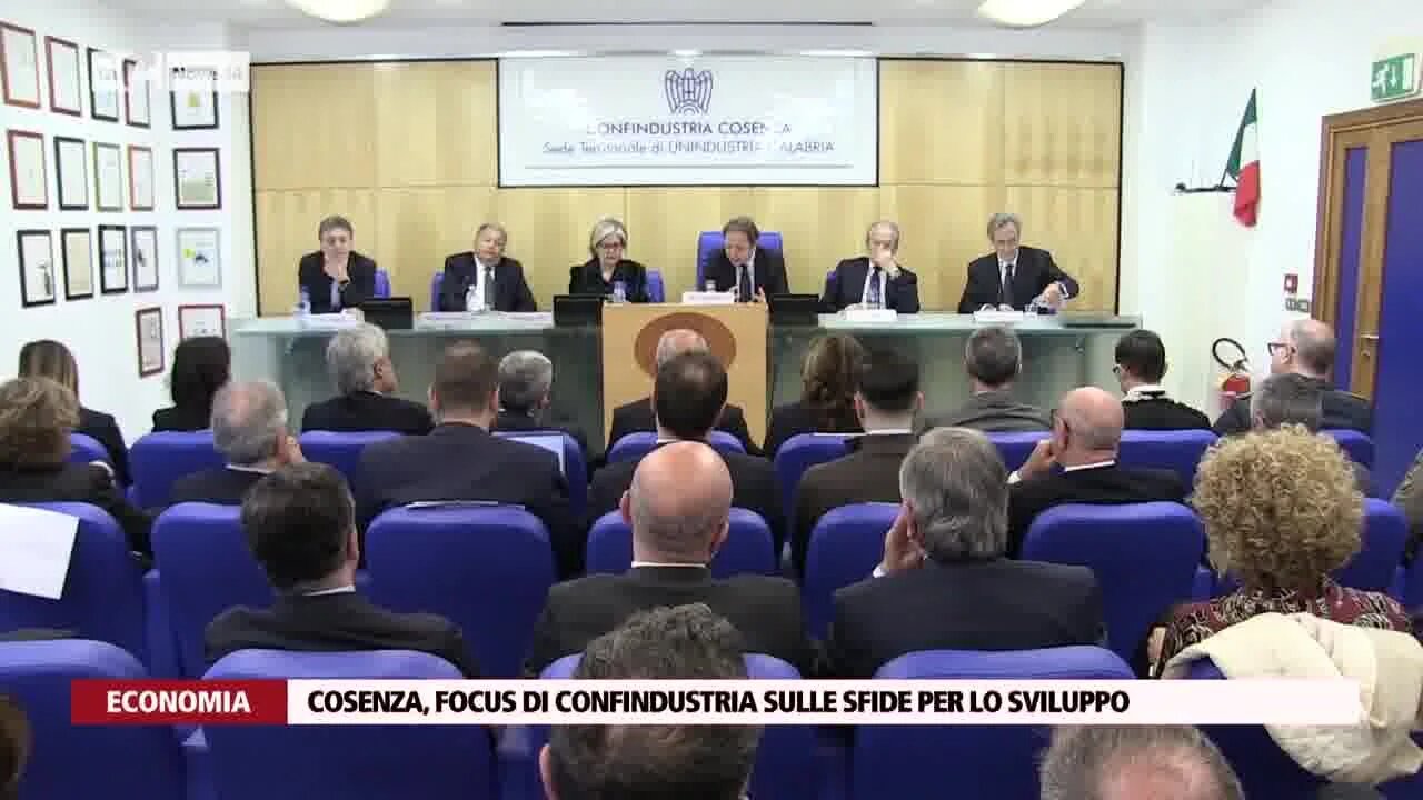 Cosenza, focus di Confindustria sulle sfide per lo sviluppo