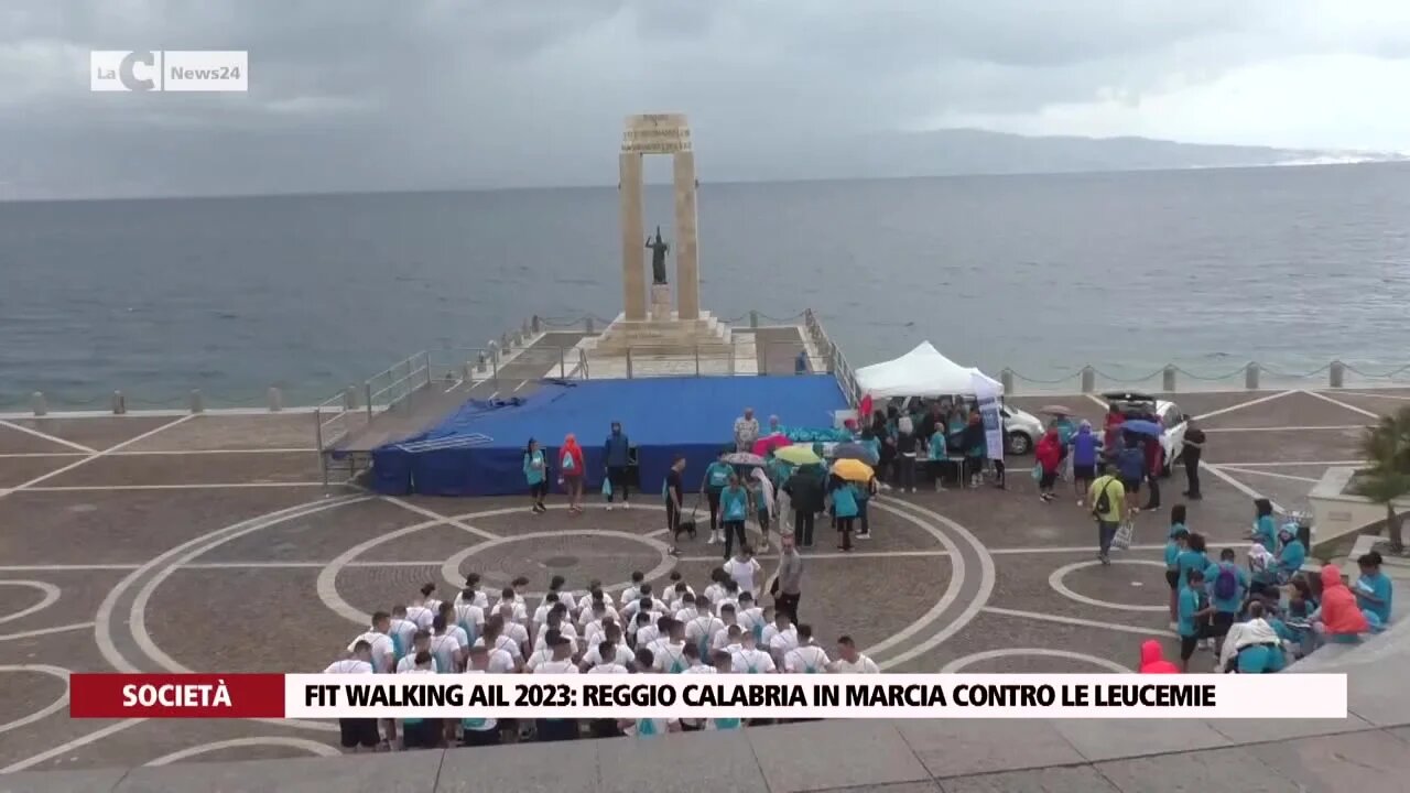 Fit Walking Ail 2023 Reggio Calabria: in marcia contro le leucemie