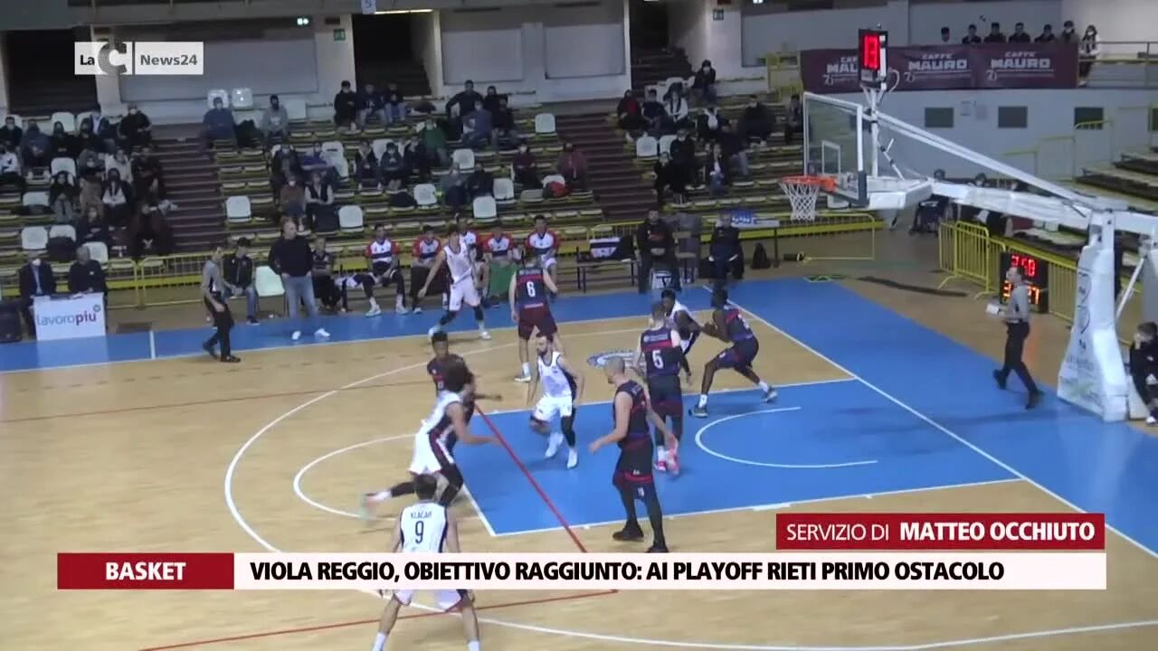 Viola Reggio, obiettivo raggiunto: ai playoff Rieti primo ostacolo