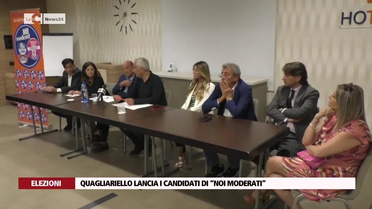 Quagliariello lancia i candidati di “Noi moderati”
