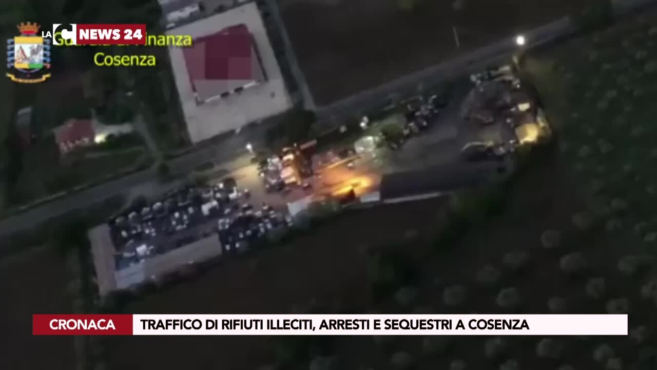 Traffico di rifiuti illeciti, arresti e sequestri a Cosenza