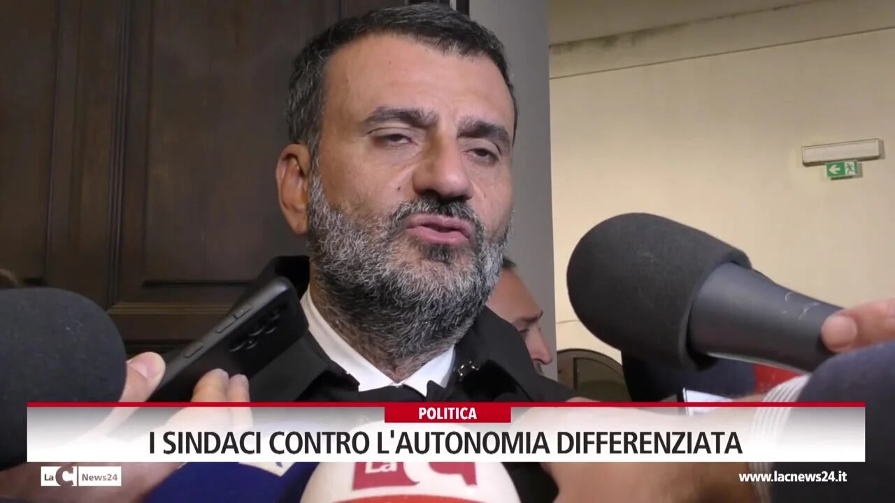 I sindaci contro l'Autonomia Differenziata