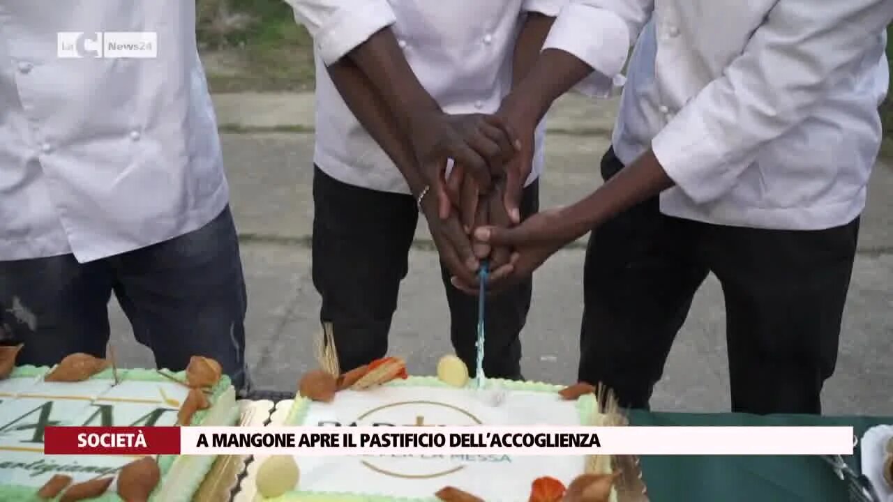 A Mangone apre il pastificio dell’accoglienza