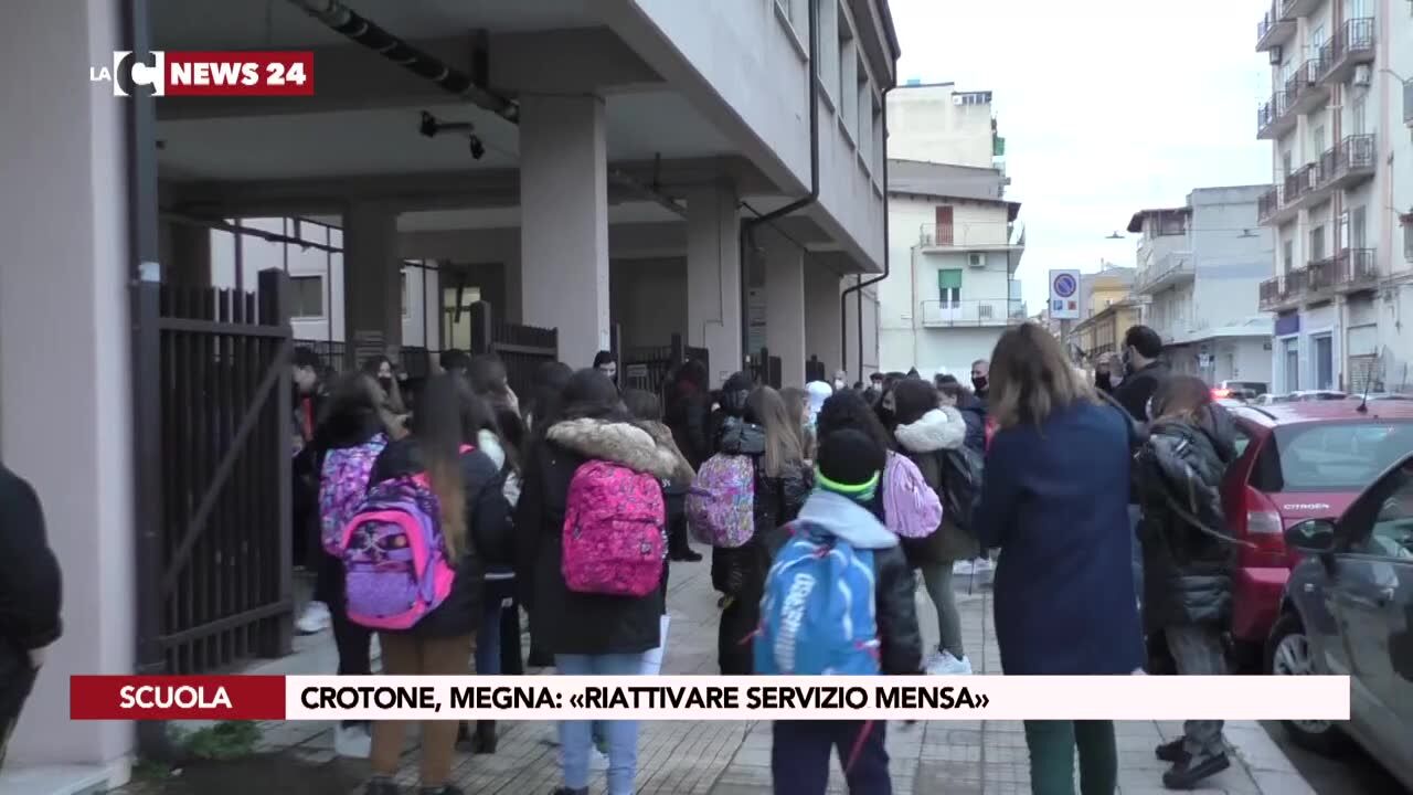 Crotone, il consigliere Megna: «Riattivare servizio mensa»