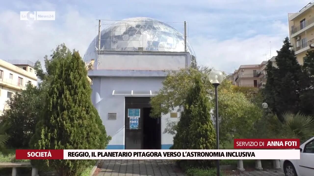 Reggio, il planetario Pitagora verso l’astronomia inclusiva