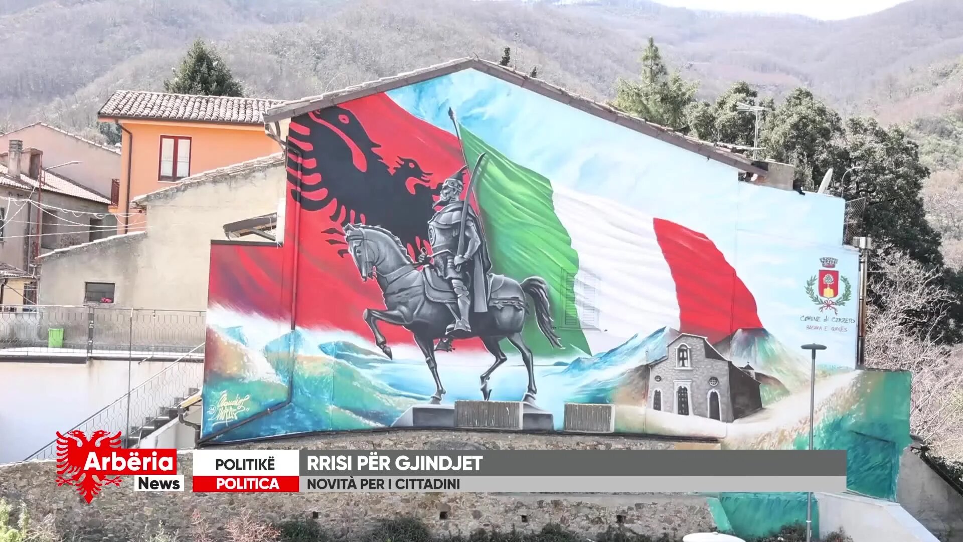 Cerzeto, la difficile ricostruzione dopo la frana del 2005. Il sindaco: «Presto qui il presidente d’Albania»