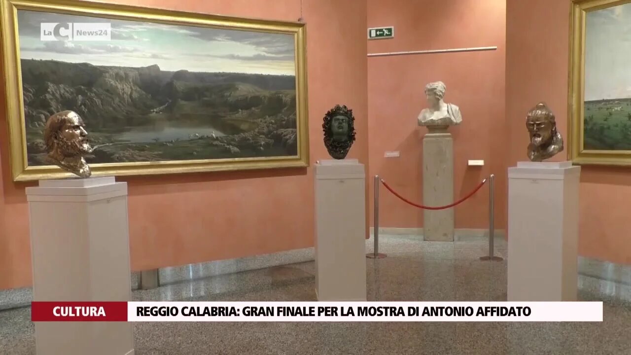 Reggio Calabria, gran finale per la mostra di Antonio Affidato