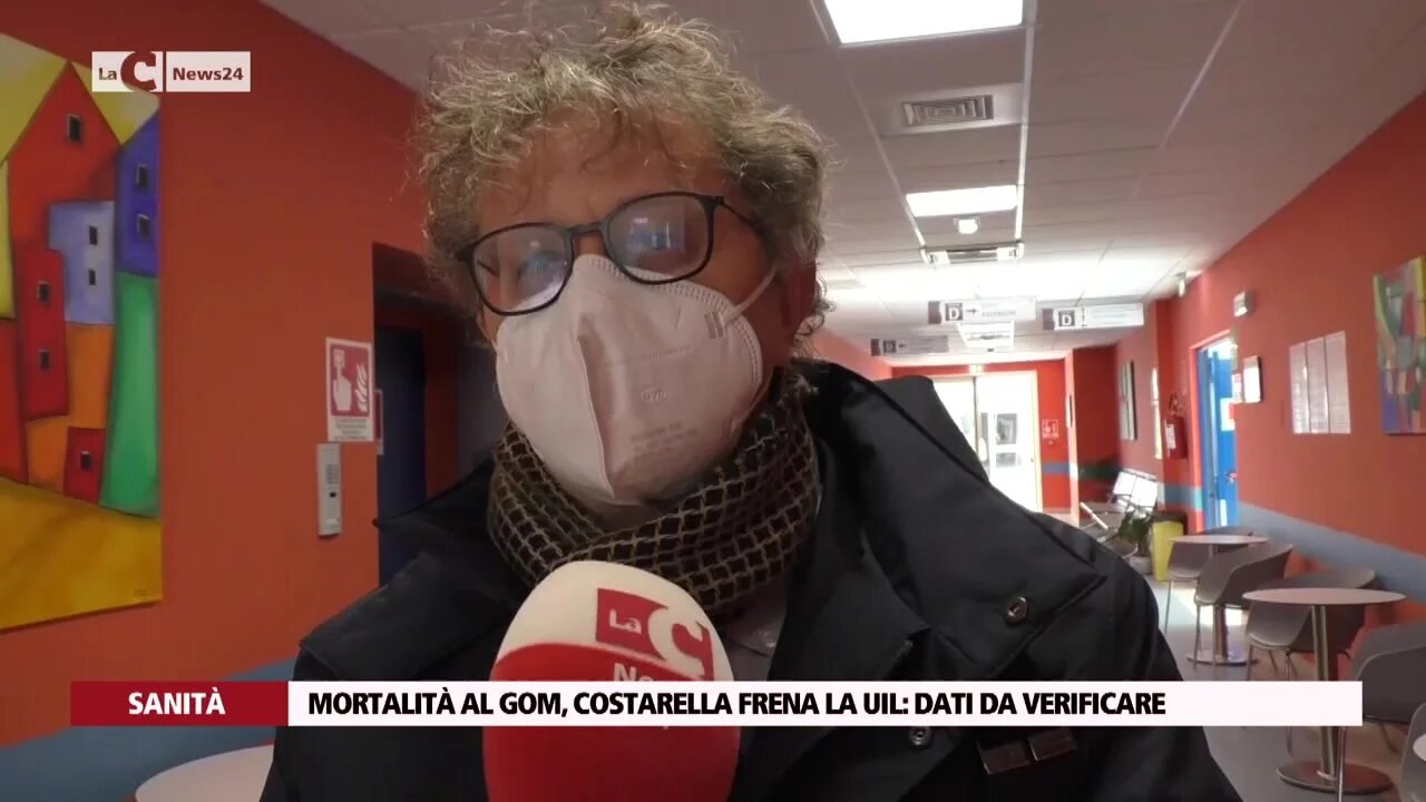 Mortalità al Gom, Costarella frena la Uil: «Dati da verificare»