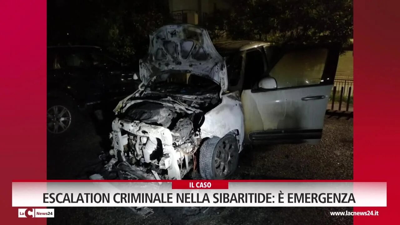 Escalation criminale nella Sibaritide : è emergenza