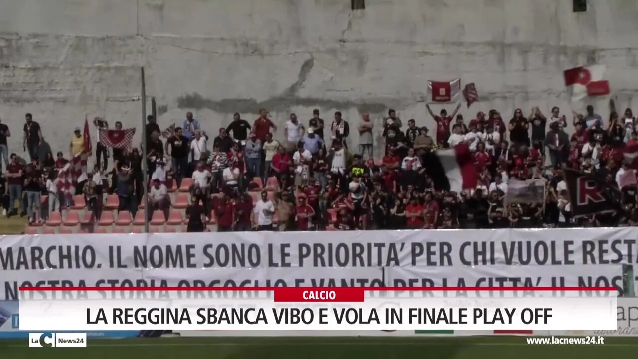 La Reggina sbanca Vibo e vola in finale play off