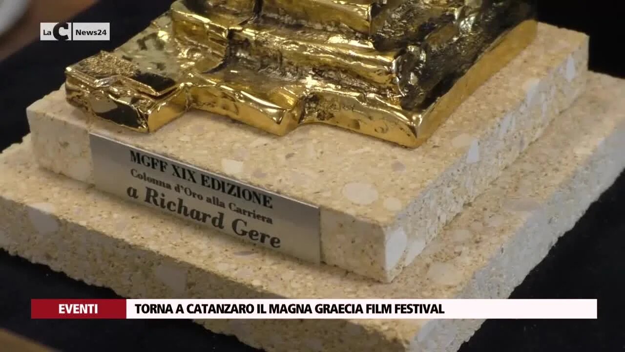 Catanzaro, tutto pronto per il Magna Graecia Film Festival. Tra gli ospiti anche la stella del cinema Richard Gere