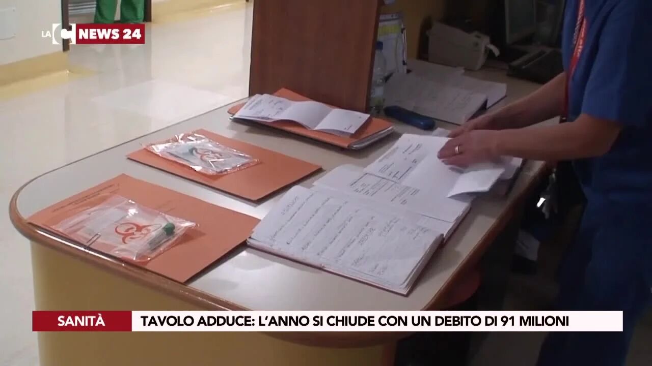 Tavolo Adduce l’anno si chiude con un debito di 91 milioni