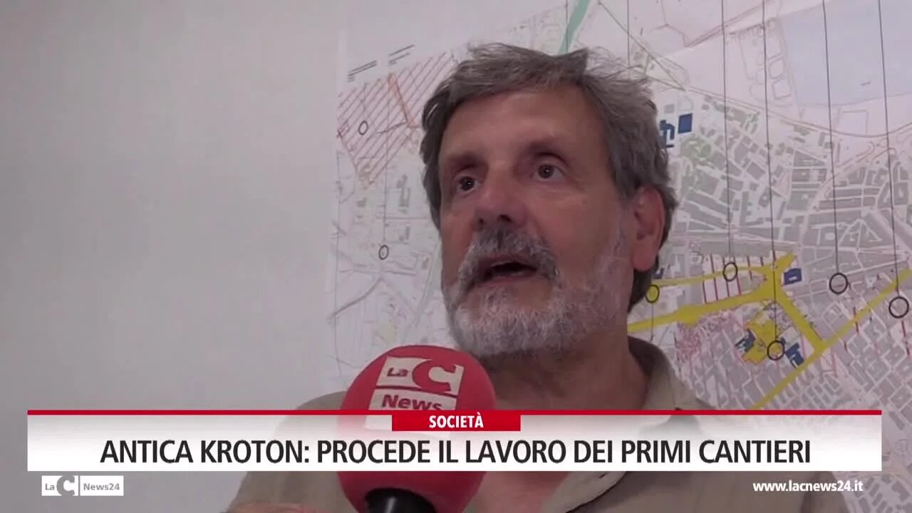 Antica Kroton, procede il lavoro dei primi cantieri