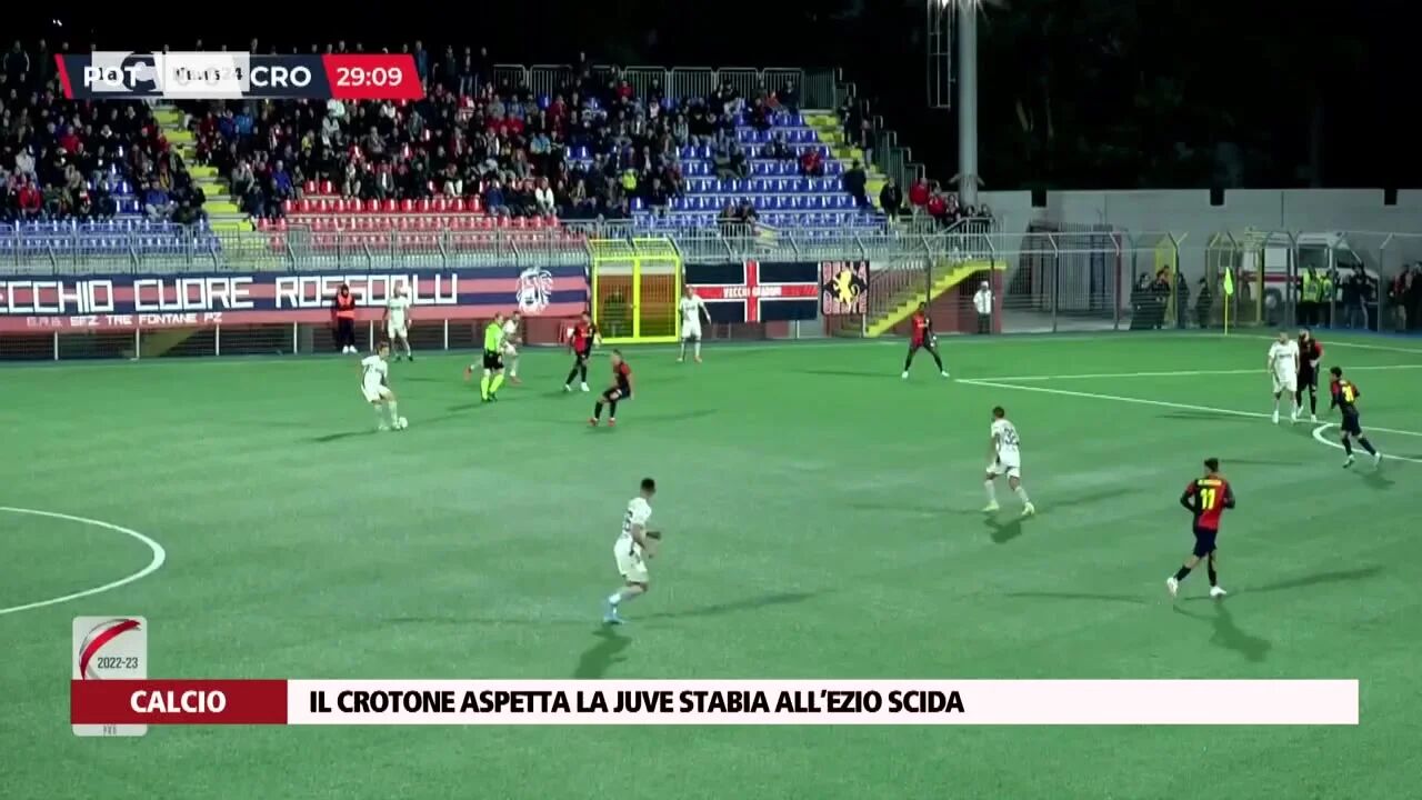 Il Crotone aspetta la Juve Stabia all’Ezio Scida