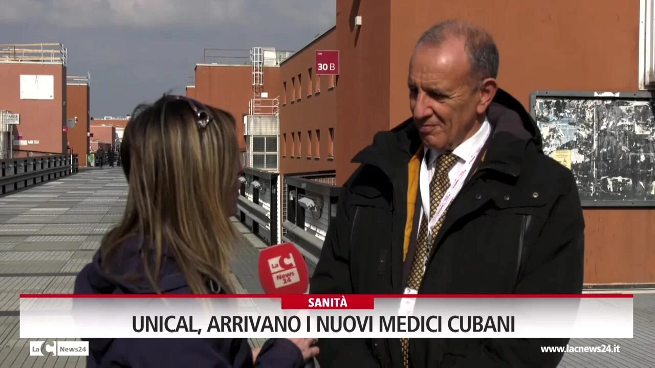 Unical, arrivano i nuovi medici cubani