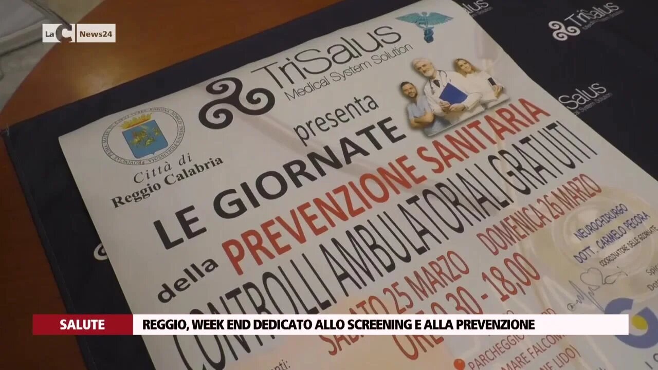 Reggio, week end dedicato allo screening e alla prevenzione