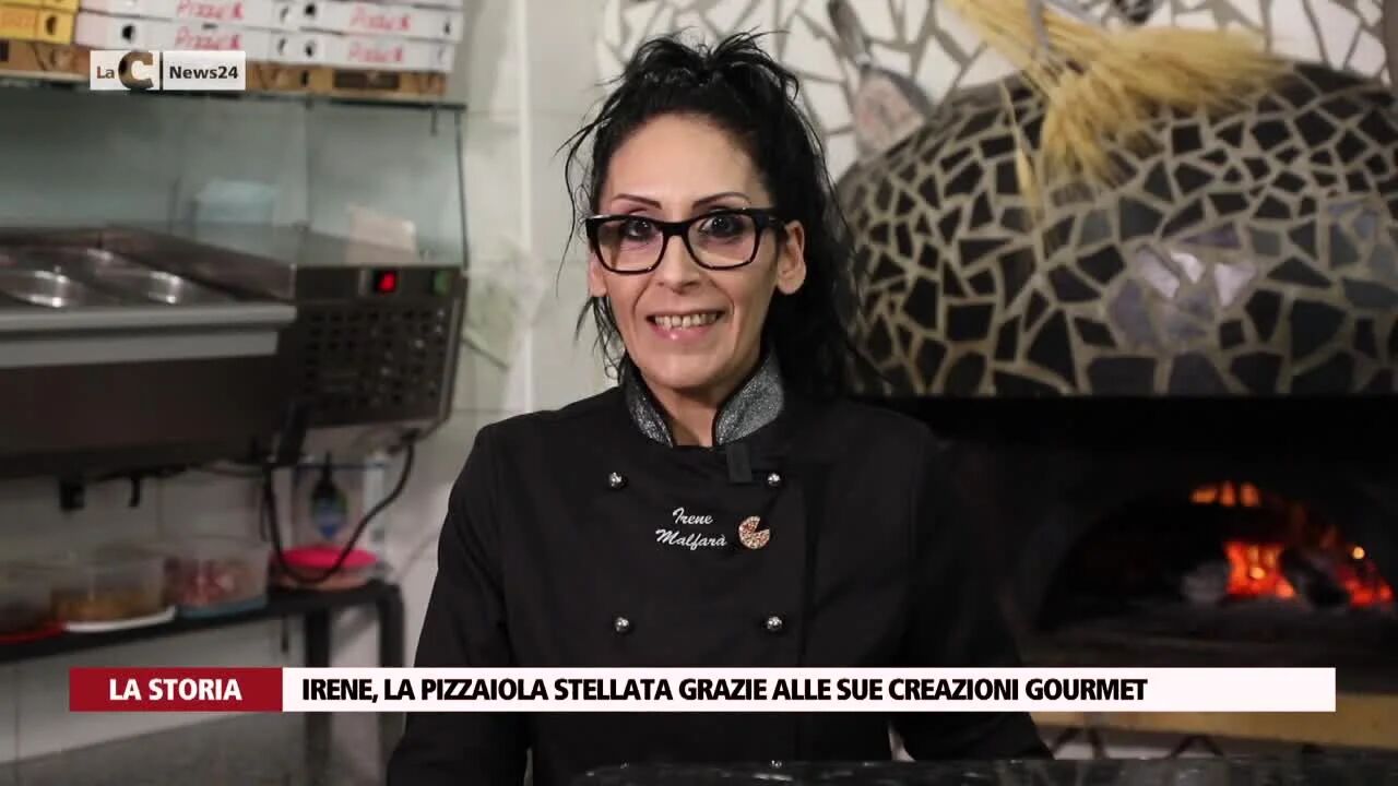 Irene, la pizzaiola stellata grazie alle sue creazioni gourmet