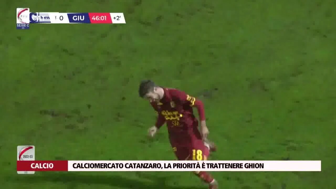 Calciomercato Catanzaro, la priorità è trattenere Ghion