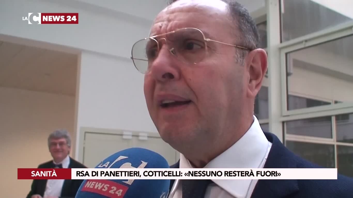 Rsa di Panettieri, Cotticelli «nessuno resterà fuori»