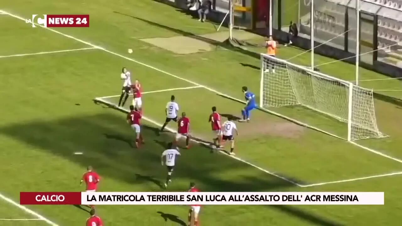 La matricola terribile San Luca all’assalto dell' Acr Messina