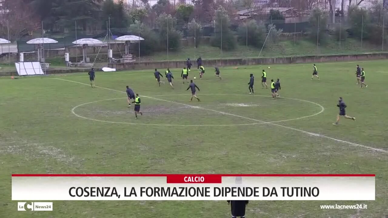 Cosenza, la formazione dipende da Tutino