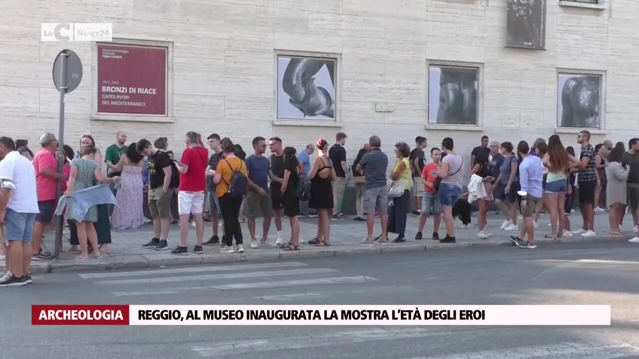 Reggio, al museo inaugurata la mostra L’Età degli Eroi