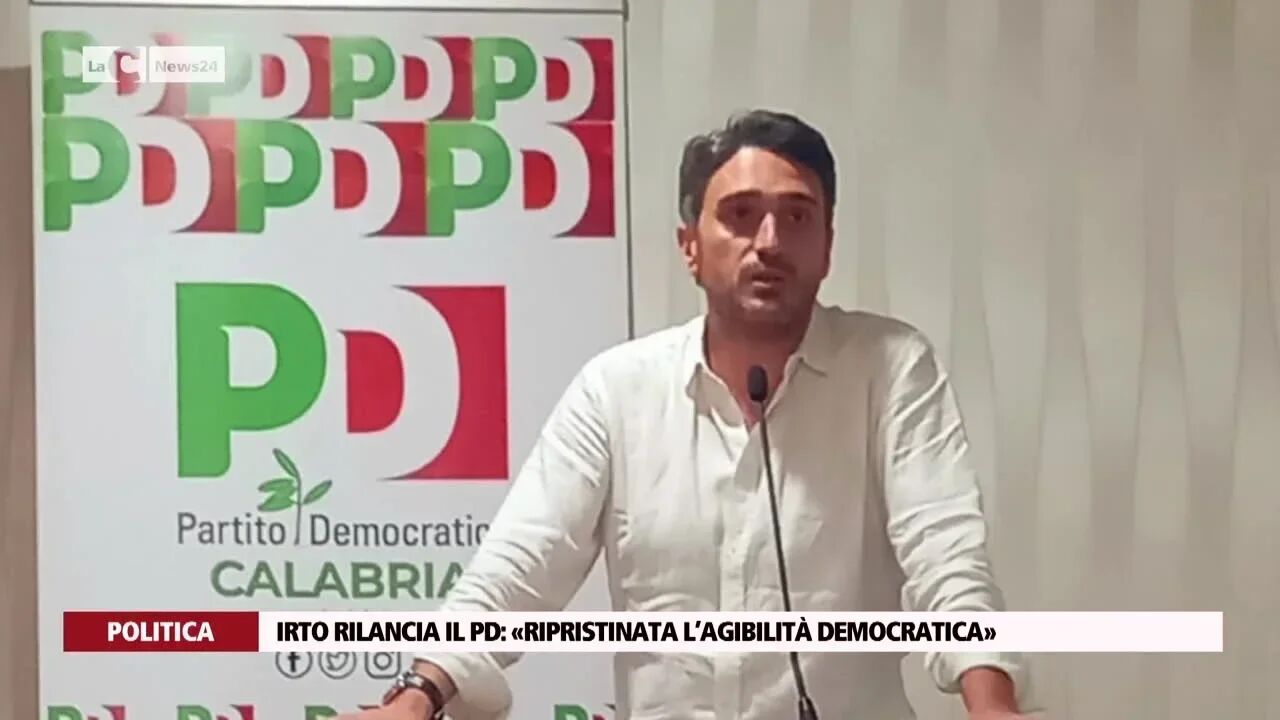 Irto rilancia il Pd: «Ripristinata l’agibilità democratica»