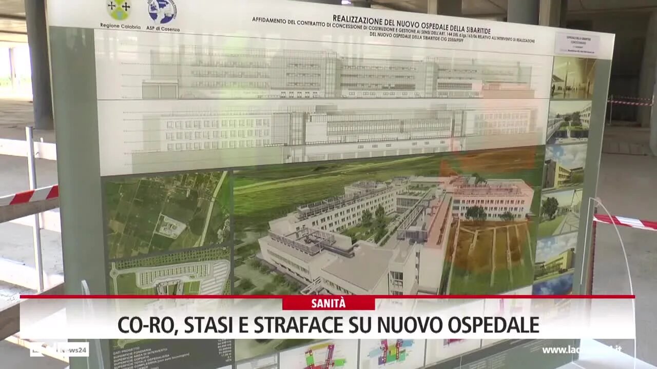 Corigliano Rossano, Stasi e Straface su nuovo ospedale