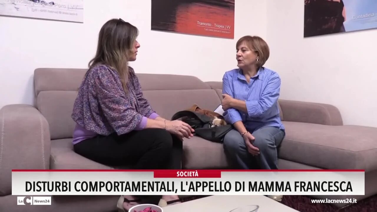 Disturbi comportamentali, l'appello di mamma Francesca