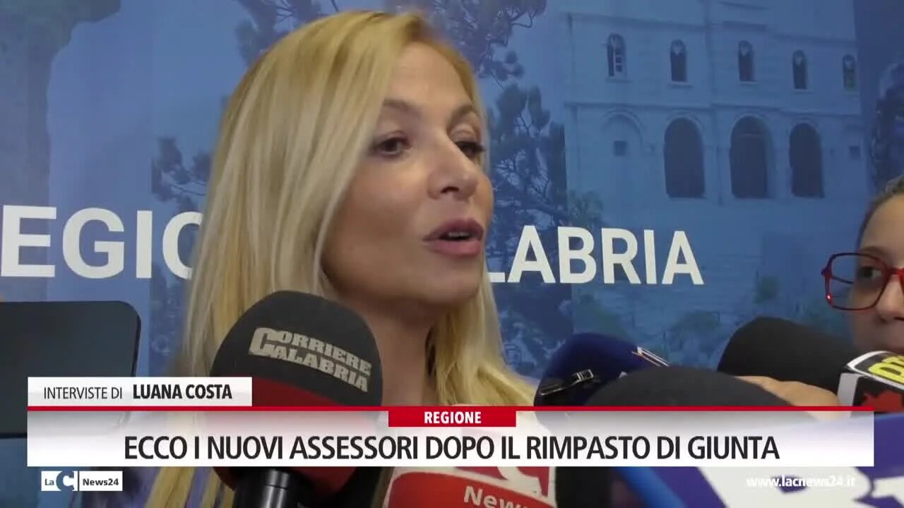 Ecco i nuovi assessori dopo il rimpasto di giunta