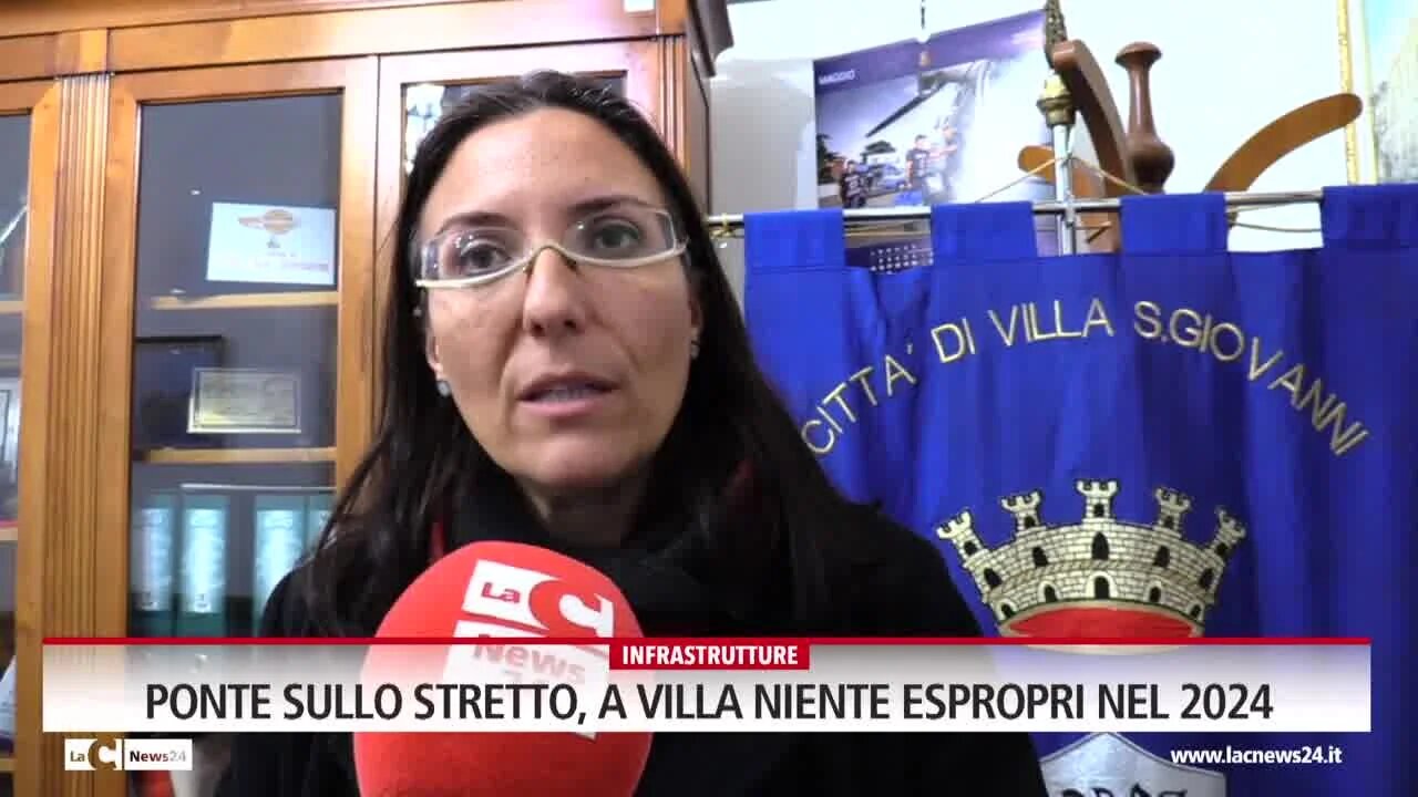 Ponte sullo stretto, a Villa niente espropri nel 2024