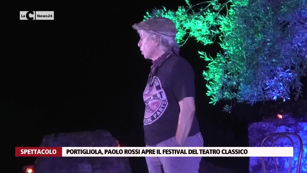 Portigliola, Paolo Rossi apre il festival del teatro classico di Locri Epizefiri