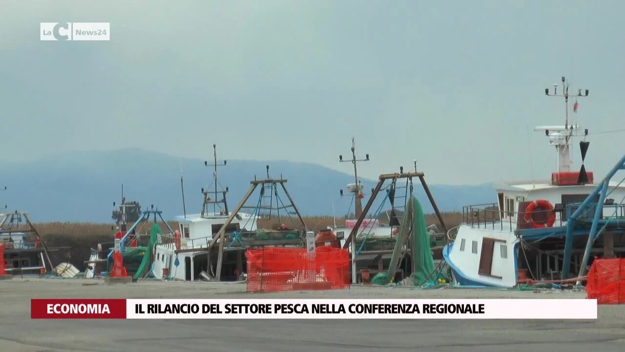 Il rilancio del settore pesca nella conferenza regionale a Schiavonea