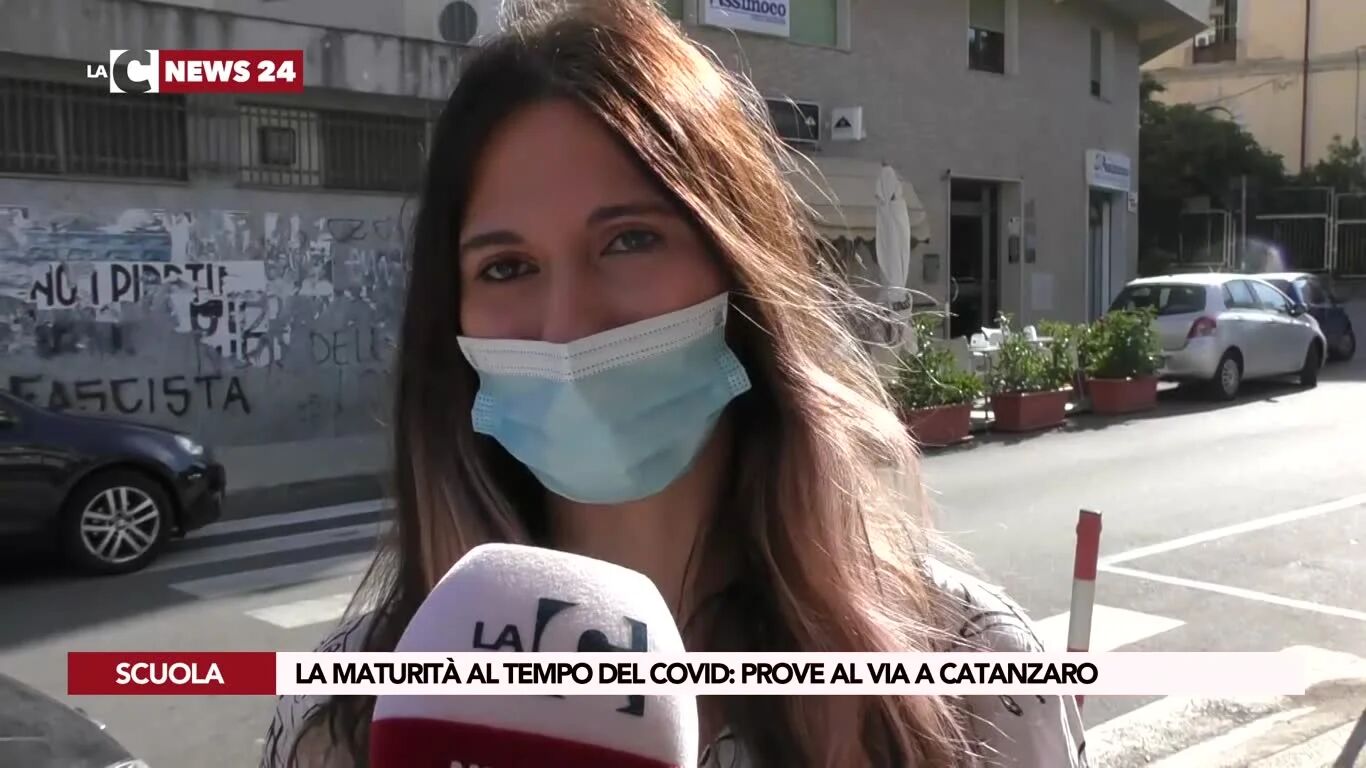 La maturità al tempo del covid: prove al via a Catanzaro