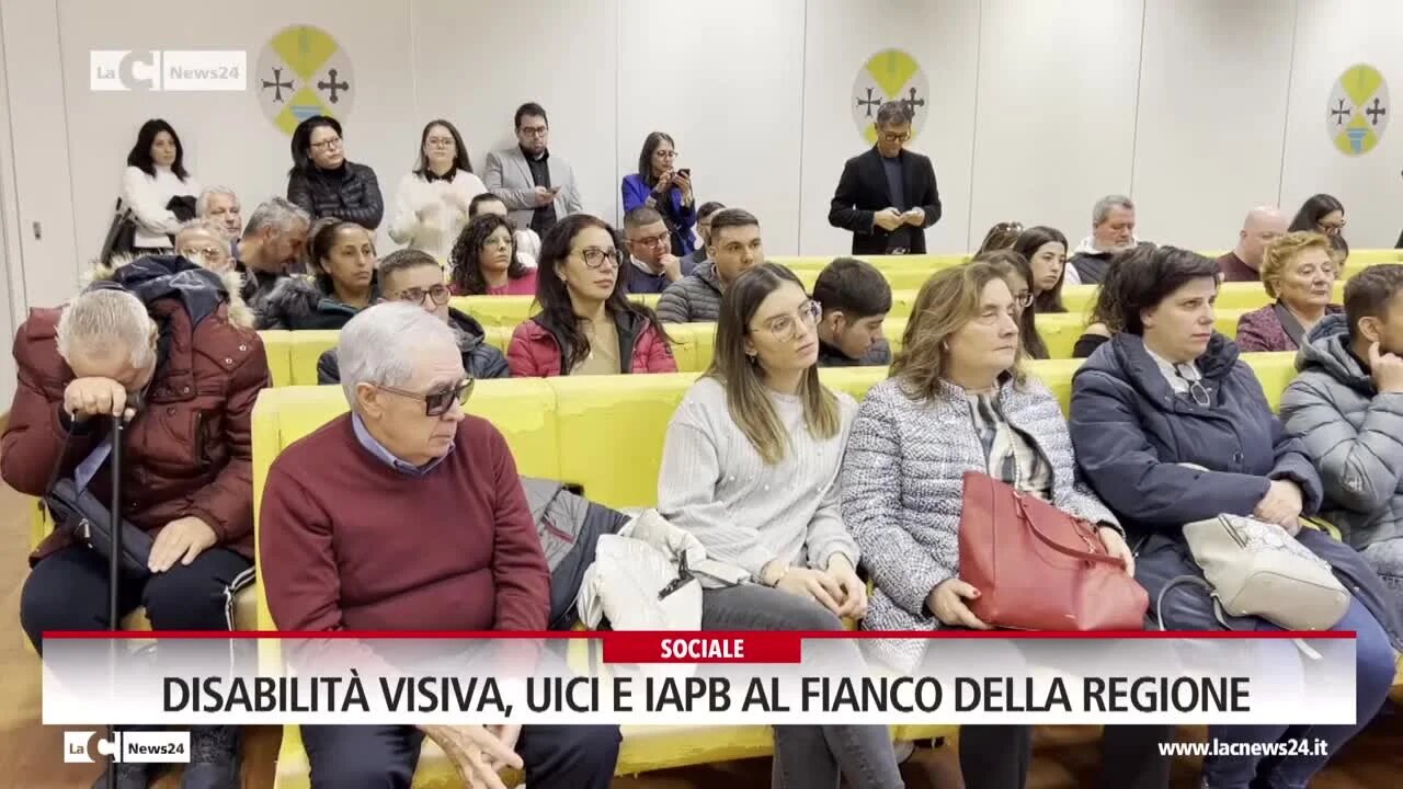 Disabilità visiva, Uici e Iapb al fianco della Regione