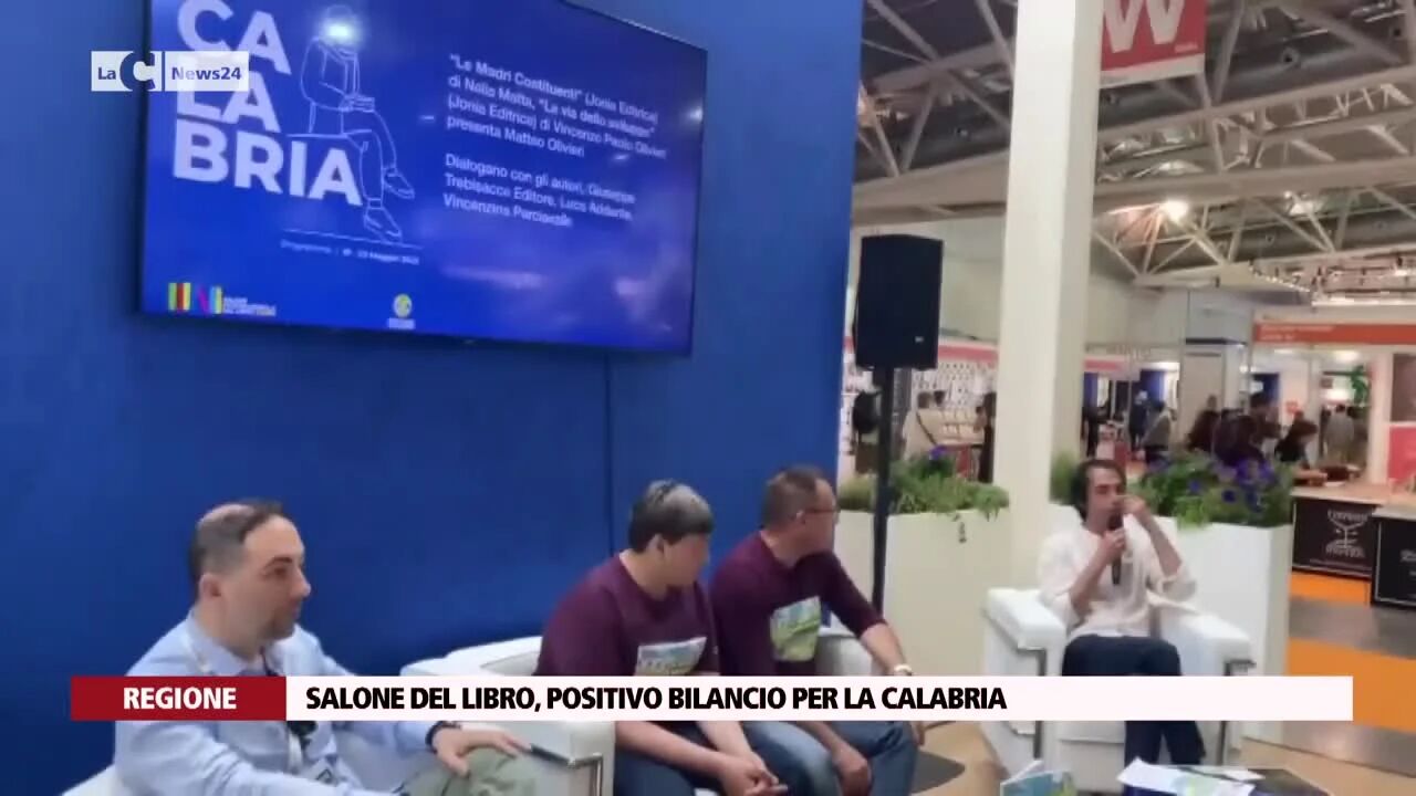 Salone del Libro, positivo bilancio per la Calabria