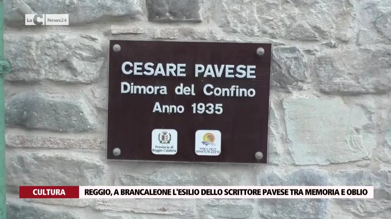 Reggio, a Brancaleone l'esilio dello scrittore Pavese tra memoria e oblio