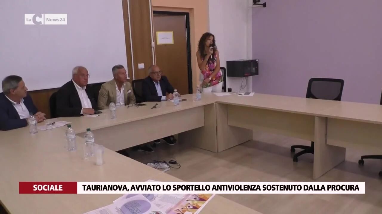 Taurianova, avviato lo sportello antiviolenza sostenuto dalla Procura