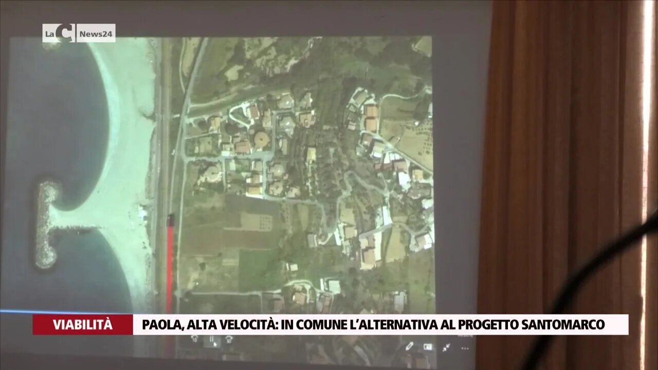 Paola, alta velocità: in Comune l’alternativa al progetto Santomarco