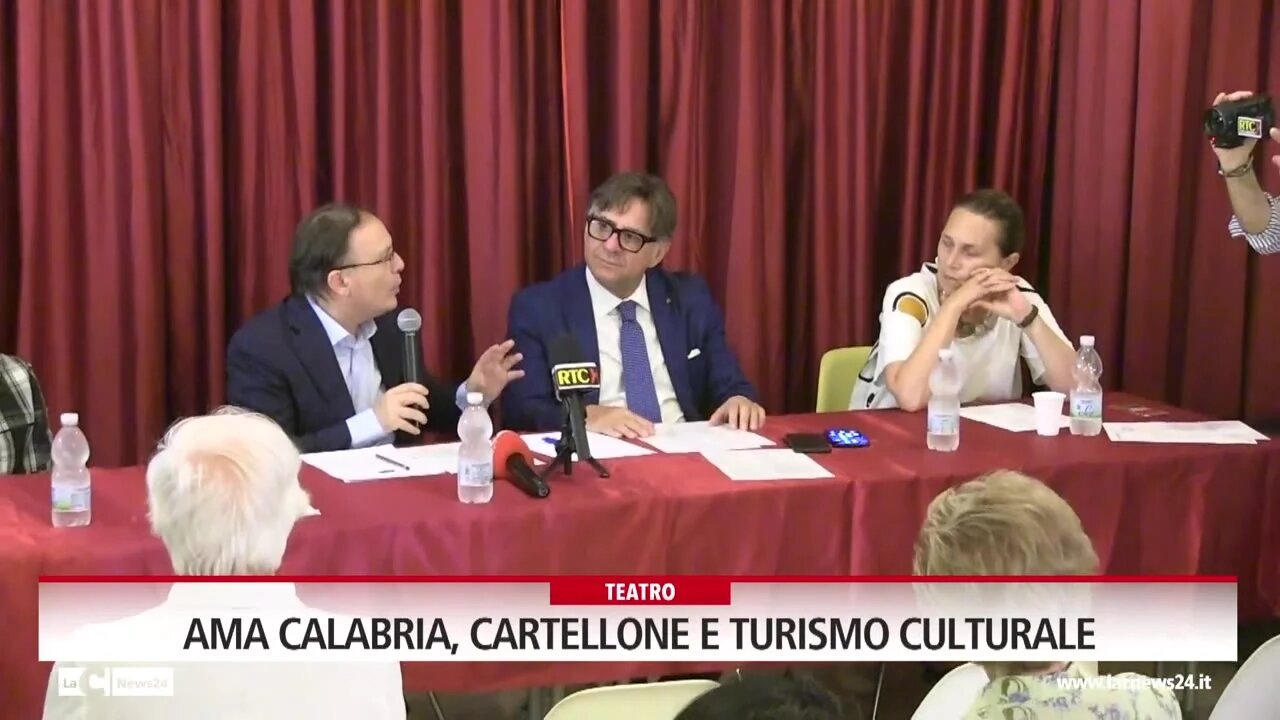 A Catanzaro presentata la stagione teatrale: Ama Calabria gioca d’anticipo per abbinare cultura e turismo