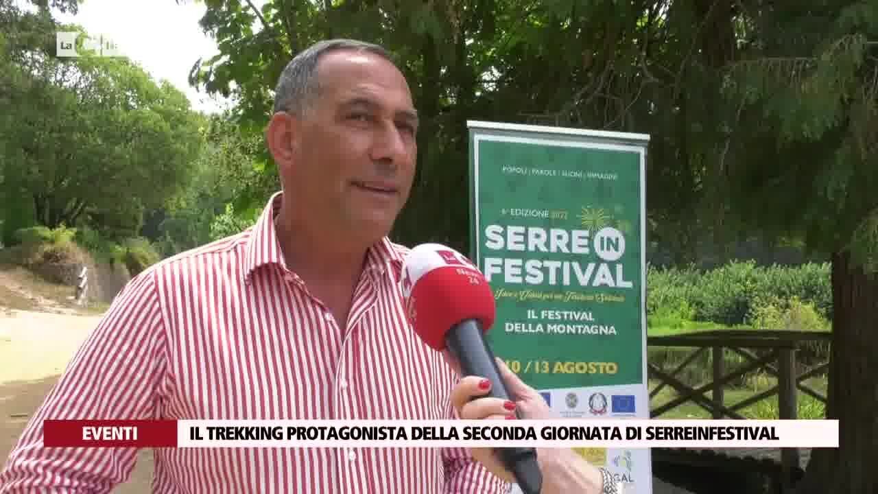Il trekking protagonista della seconda giornata di Serreinfestival